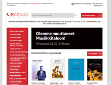 Tablet Screenshot of ostinato.fi
